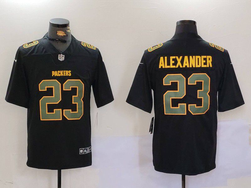 Men Green Bay Packers #23 Alexander Black 2024 Nike Limited NFL Jersey style 2
